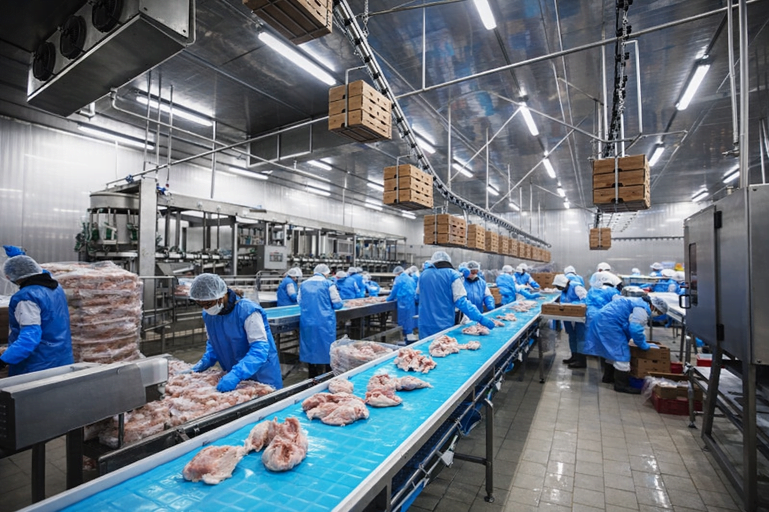 Beyaz et işleme tesisi — kanatlı et soğutma Moody Group
