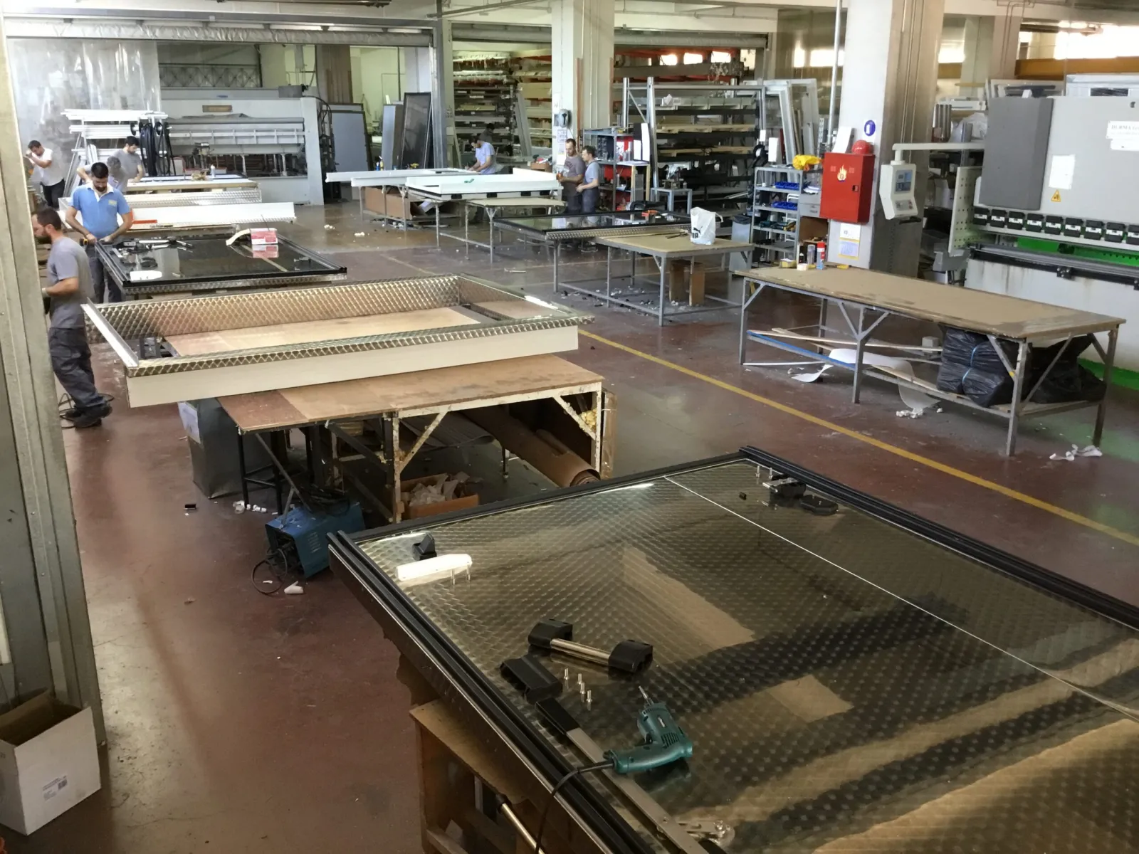 tek kanat acil çıkış kapısı EN 1125 panik bar CE belgeli moody group