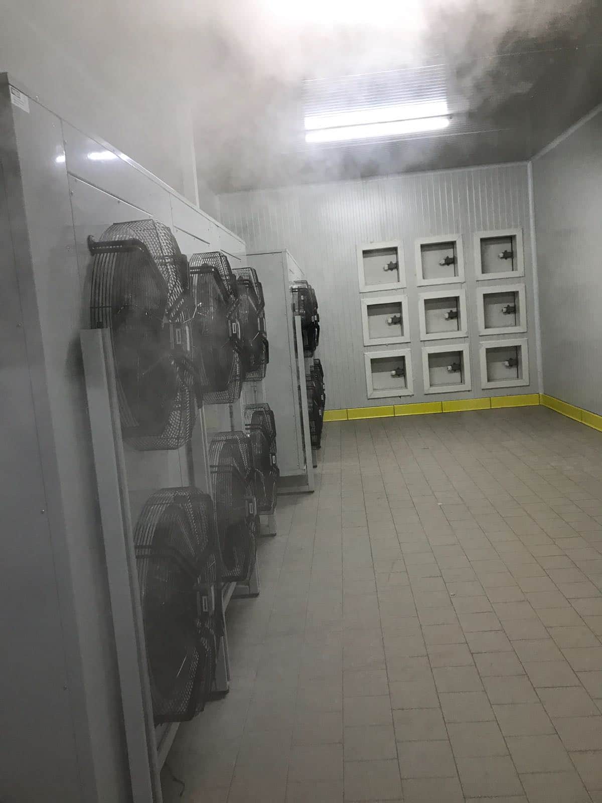 Fırın ürünleri şoklama deposu blast freezer — pişmiş ürün şoklama sistemi Moody Group
