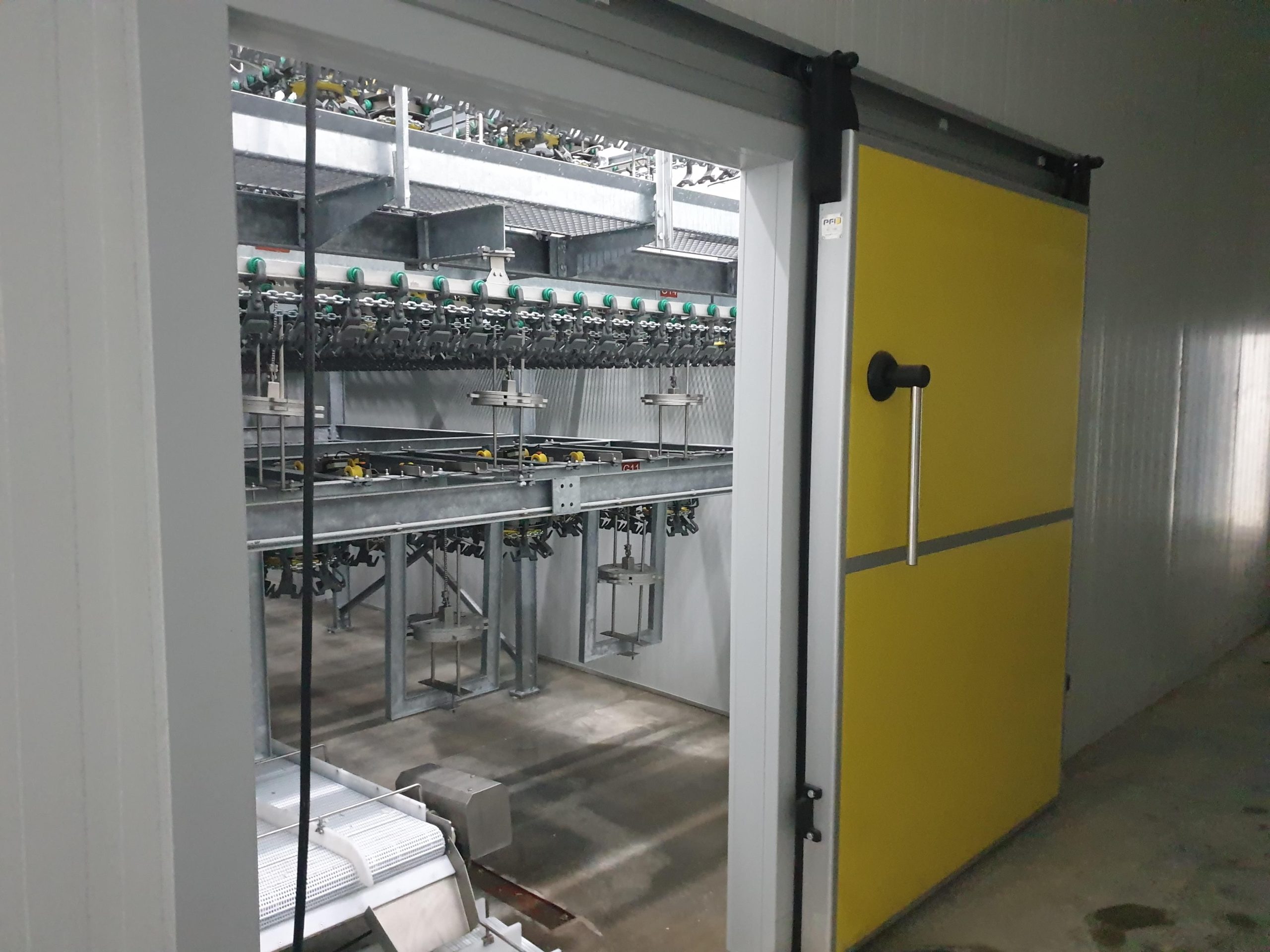 Kanatlı et soğuk hava deposu