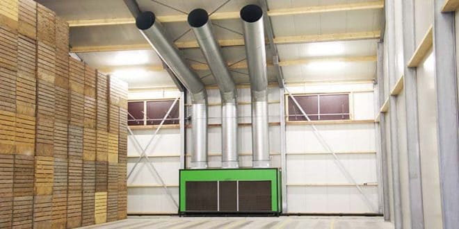 Patates soğan soğuk hava deposu soğutma sistemi ve otomasyon kontrol paneli