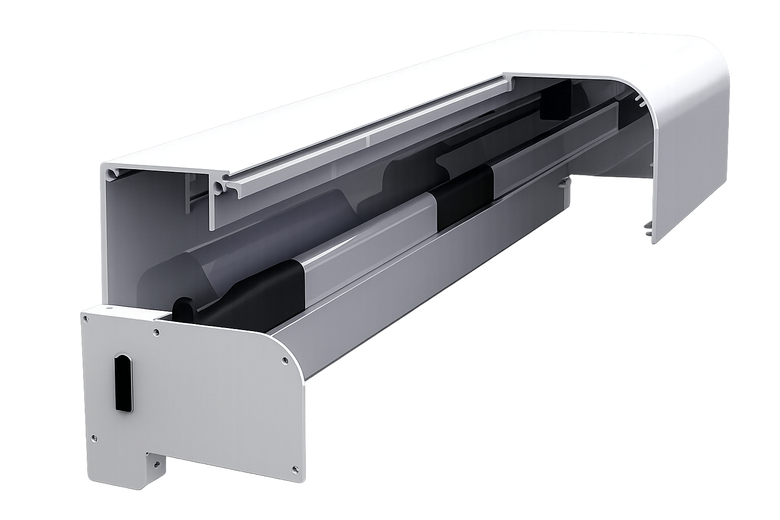 Tek Kanat Sürgülü Soğuk Oda Kapısı — Üst Ray Sistemi tek kanat sürgülü soğuk oda kapısı üst ray sistemi asma ray profili