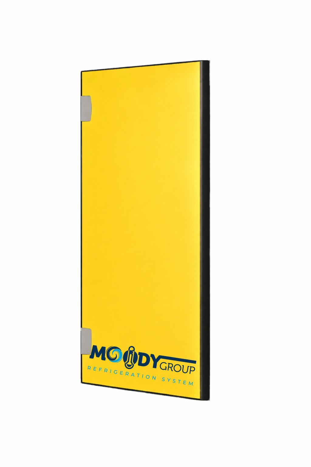 Tek Kanat Camsız Flip-Flap Soğuk Oda Kapısı — Poliüretan Dolgulu Kapı Kanadı tek kanat camsız tek kanat camsız flip-flap soğuk oda kapısı poliüretan dolgulu kanat PUR yalıtım paneli