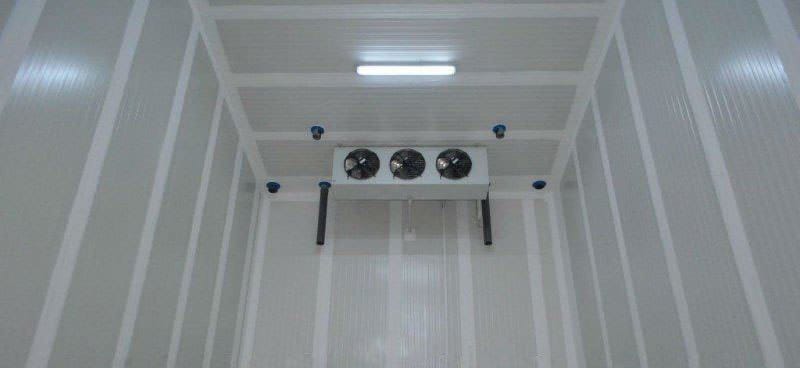 Atmosfer kontrollü soğutma evaporatörü — oda içten havalandırma nem sistemi CA depo Moody Group