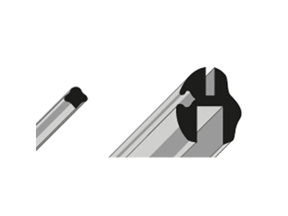 flip flap kapı conta kanalı profil sistemi