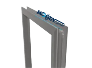 tek kanat sürgülü soğuk oda kapısı kasası eloksallı alüminyum kasa profili