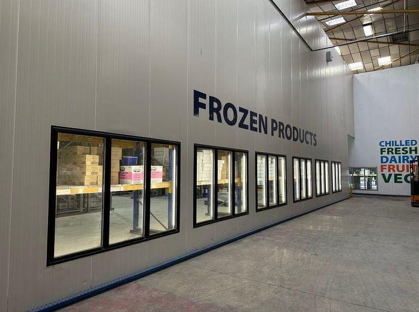 Market soğuk hava deposu depo vitrin entegre camlı sistem – Moody Group