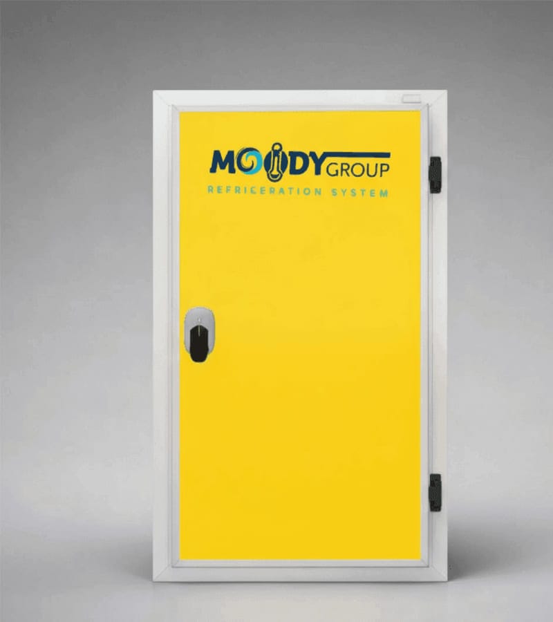 soğuk oda kapısı menteşeli tek kanat moody group istanbul